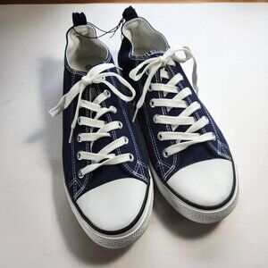 Mountain Ridge Canvas Sneakers Mens Size 12 Casual Shoes Blue Lace up New